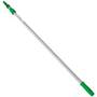 Unger® EZ250 OptiLoc 2 Section Aluminum Telescopic Pole, 8'