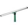 Unger SV350 Green Swivel Strip T-Bar Squeegee Head Aluminum 14"