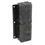 Vestil Rubber Laminated Dock Bumper 24 In. x 11 In. x 6 In. Black