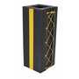 Vestil Vinyl Column Protective Pad Square 3 Ft. x 9 In. Black
