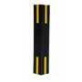 Vestil Vinyl Column Protective Pad Square 6 Ft. x 6 In. Black