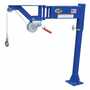 Vestil Steel Manual Lifter Jib 400 Lb. Cap, Blue