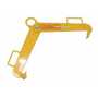 Vestil Steel Vertical Drum Clamp 1,000 Lb. Cap, Yellow