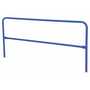 Vestil Steel Safety Railing 10 Ft. Length, Blue