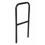 Vestil Steel Safety Railing 2 Ft. Length, Black
