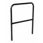 Vestil Steel Safety Railing 3 Ft. Length, Black