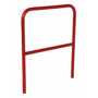Vestil Steel Safety Railing 3 Ft. Length Red