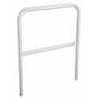 Vestil Steel Safety Railing 3 Ft. Length, White