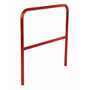 Vestil Steel Safety Railing 4 Ft. Length Red