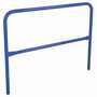 Vestil Steel Safety Railing 5 Ft. Length Blue
