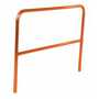 Vestil Steel Safety Railing 5 Ft. Length, Orange