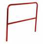 Vestil Steel Safety Railing 5 Ft. Length Red