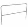 Vestil Steel Safety Railing 6 Ft. Length, Silver