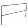 Vestil Steel Safety Railing 7 Ft. Length, Gray Semi Gloss