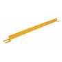 Vestil Safety Railing Toe Board 7' Yellow