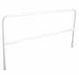 Vestil Steel Safety Railing 7 Ft. Length, White