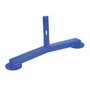 Vestil Rail Barricade Base w/Feet Blue