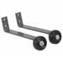 Vestil Rail Barricade Base w/Wheels Gray