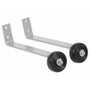 Vestil Rail Barricade Base w/Wheels Silver