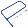 Vestil Railing Gate P-Shaped 36x36 Blue