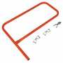 Vestil Railing Gate P-Shaped 36x36 Orange