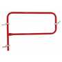 Vestil Railing Gate P-Shaped 48x36 Red