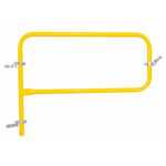 Vestil Railing Gate P-Shaped 48x36 Yellow