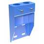 Vestil Wall Mount Handrail Bracket Blue