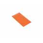 Vestil Glass Beads/Aluminum Reflective Sheeting 3 In. x 6 In. Orange