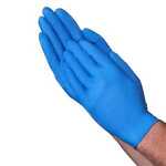 6 Mil Nitrile Exam Gloves Blue Disposable Powder-Free