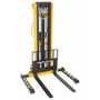 Vestil Stacker Manual Pump 2 - 118 In. 1,500 - 2,000 Lb. Cap,