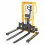 Vestil Stacker Manual Pump 2 - 35 In. 2,000 Lb. Cap, Black / Yellow