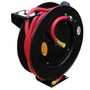 Vestil Steel Spring Driven Hose Reel 50 Ft. 1/2 In. Diameter Black