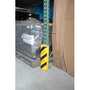 Vestil Polyethylene Corner Protector 15-1/2 in, Yellow/Black