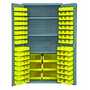 Vestil VSC-3501-102 Storage Cabinet 102 Bins 36x72