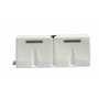 Vestil Polyethylene Traffic Barriers 5 Ft. Wide White Strip