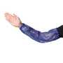 Vanguard B66O20 Blue 5 Mil Vinyl Arm Sleeve, 18", Latex Free