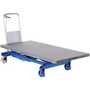 Vestil CART-1000-LD Steel Hydraulic Single Scissor Cart, 1000 lb. Cap