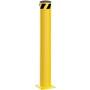 Vestil Steel Pipe Safety Bollard 36 In. x 4-1/2 In, Yellow