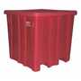 Vestil MHBC-4444-R 45.5" Bulk Container, Red