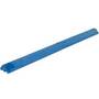 Vestil Recycled Plastic Car Stop 72 In. x 6 In. x 3-1/4 In. Blue