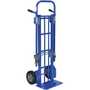 Vestil Steel Convertible Hand Truck 20 In. x 19-1/2 In. x 58-184 In. 500 Lb. Capacity Blue
