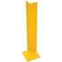 Vestil DSP-XX Powder-Coated Overhead Door Track Protectors, Yellow