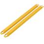 Vestil Steel Fork Extensions 4 In. x 72 In. 4000 Lb. Cap, Yellow