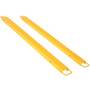 Vestil Steel Fork Extensions 6 In. x 72 In. 4,000 Lb. Cap, Yellow