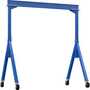 Vestil FHS-4 Steel Fixed Gantry Crane w/ Swivel Casters, 4000 lb Cap