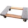 Vestil® HDOC-1624-9 Hardwood Carpeted Dolly