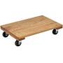 Vestil® HDOS-1624-9 Solid Deck Hardwood Platform Dolly