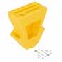 Vestil Virgin LDPE Pallet Truck Caddy 8-3/4 In. x 16-1/8 In. x 18-5/8 In. Yellow