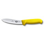 Victorinox 5.7908.12 Skinning Knife 5", Yellow Fibrox Handle